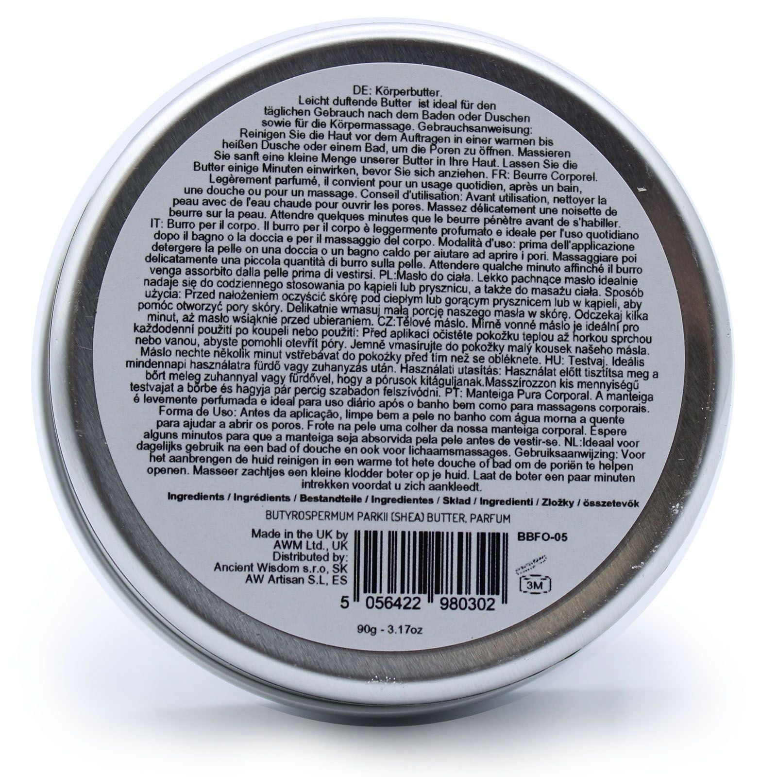 Aromatherapy Shea Body Butter - Sweet Strawberry