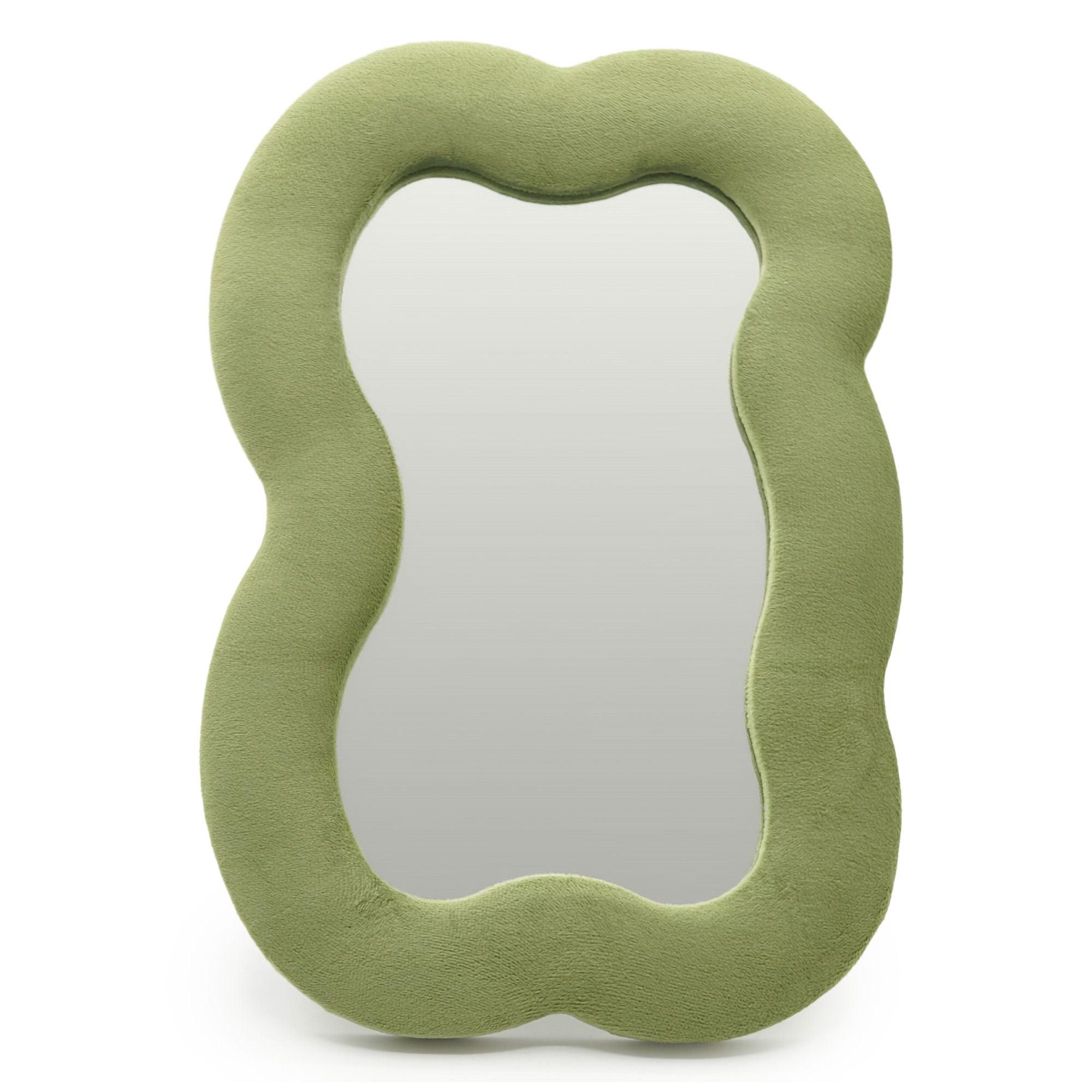 Moss Cloud Mirror - Soft Squiggly Mirror