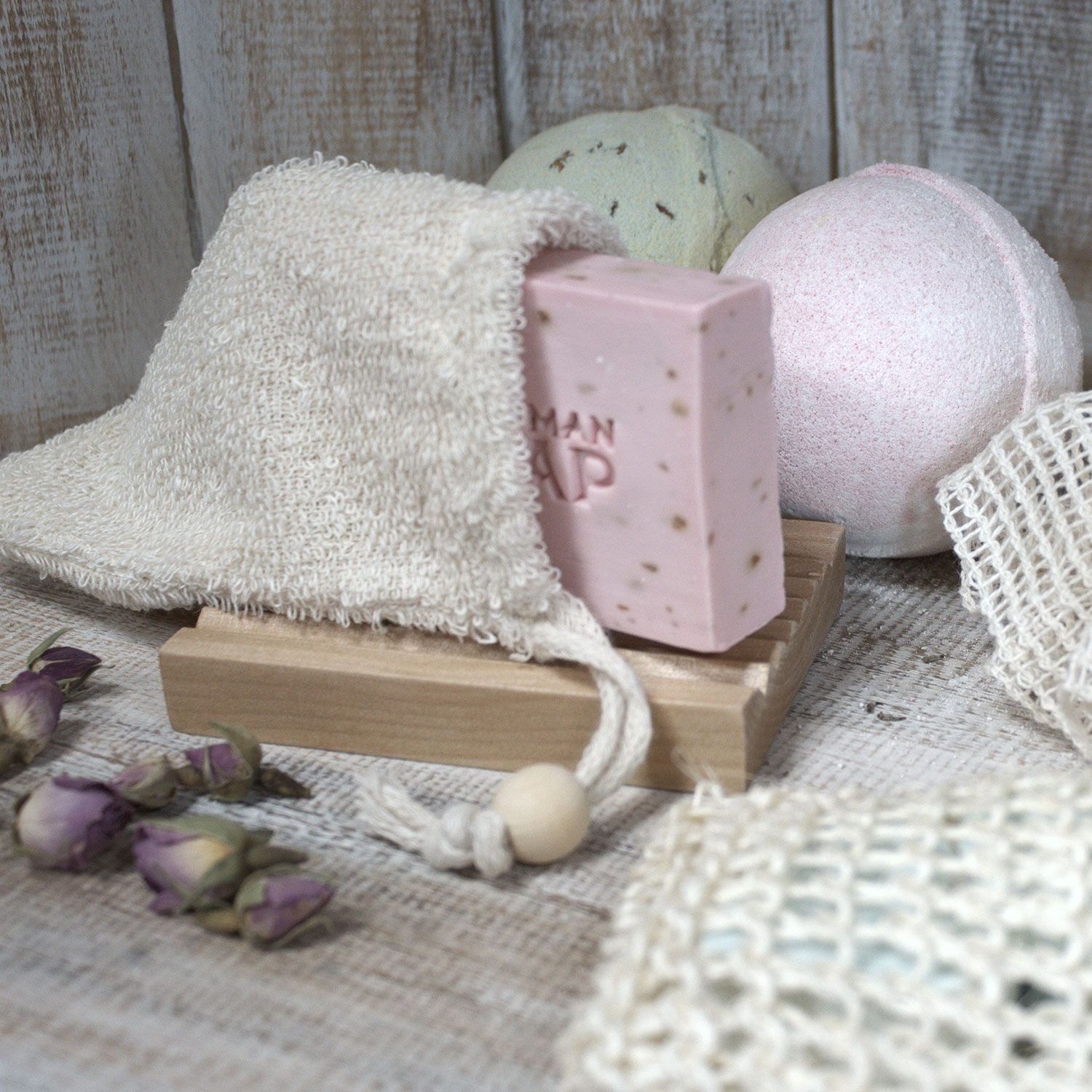 Natural Soap Saver Bag