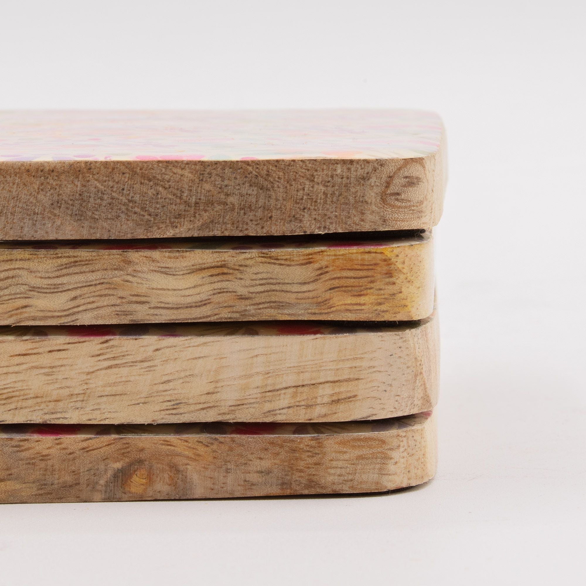 Summer Meadow - Set of 4 Square Coasters
