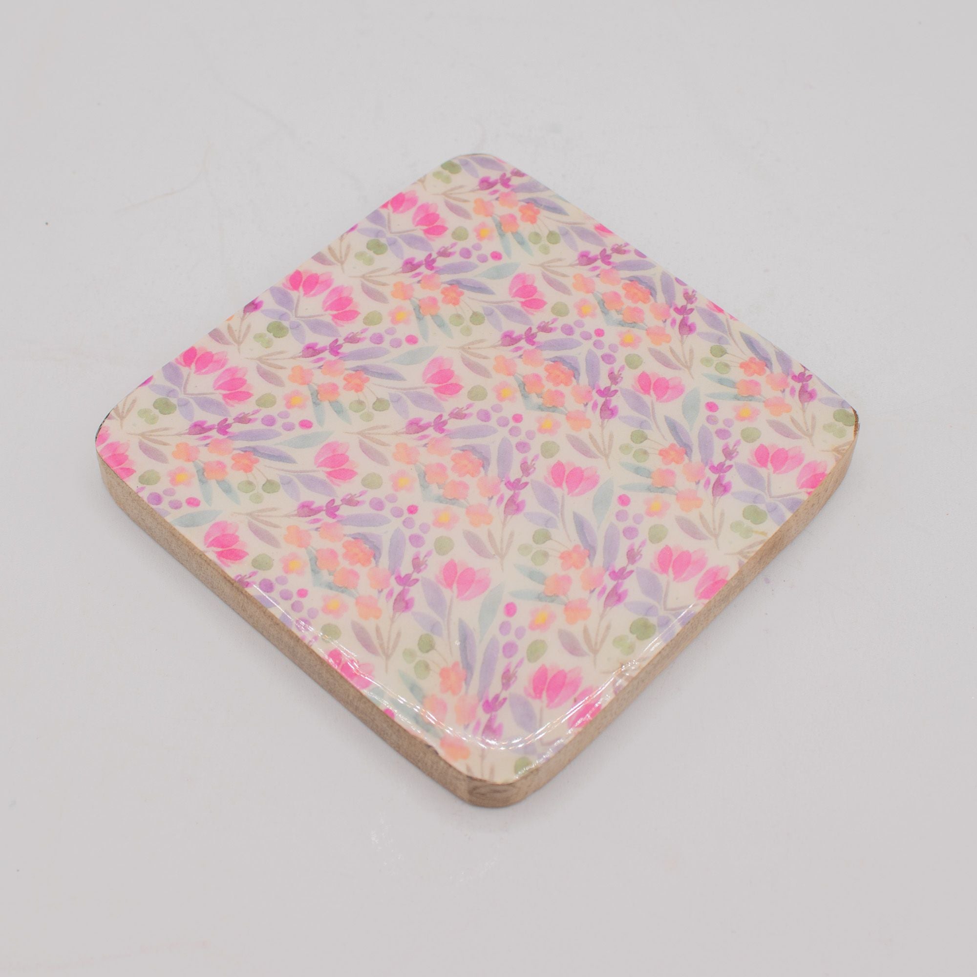 Summer Meadow - Set of 4 Square Coasters