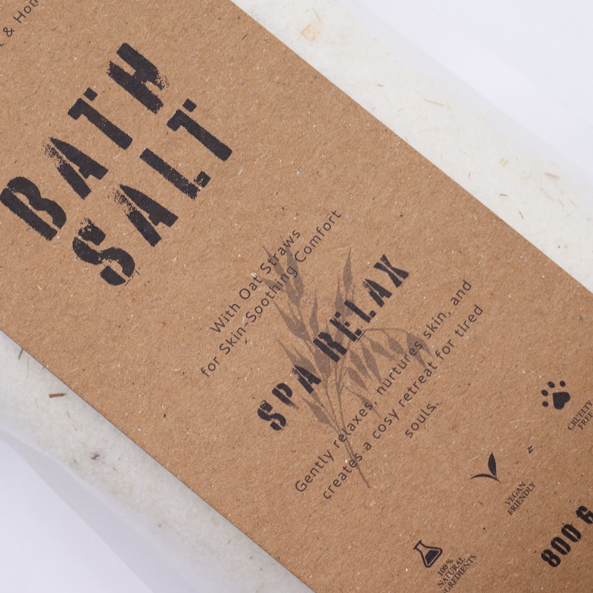 Greenman Rituals Oat & Honey Epsom Bath Salt – Spa Relax Blend