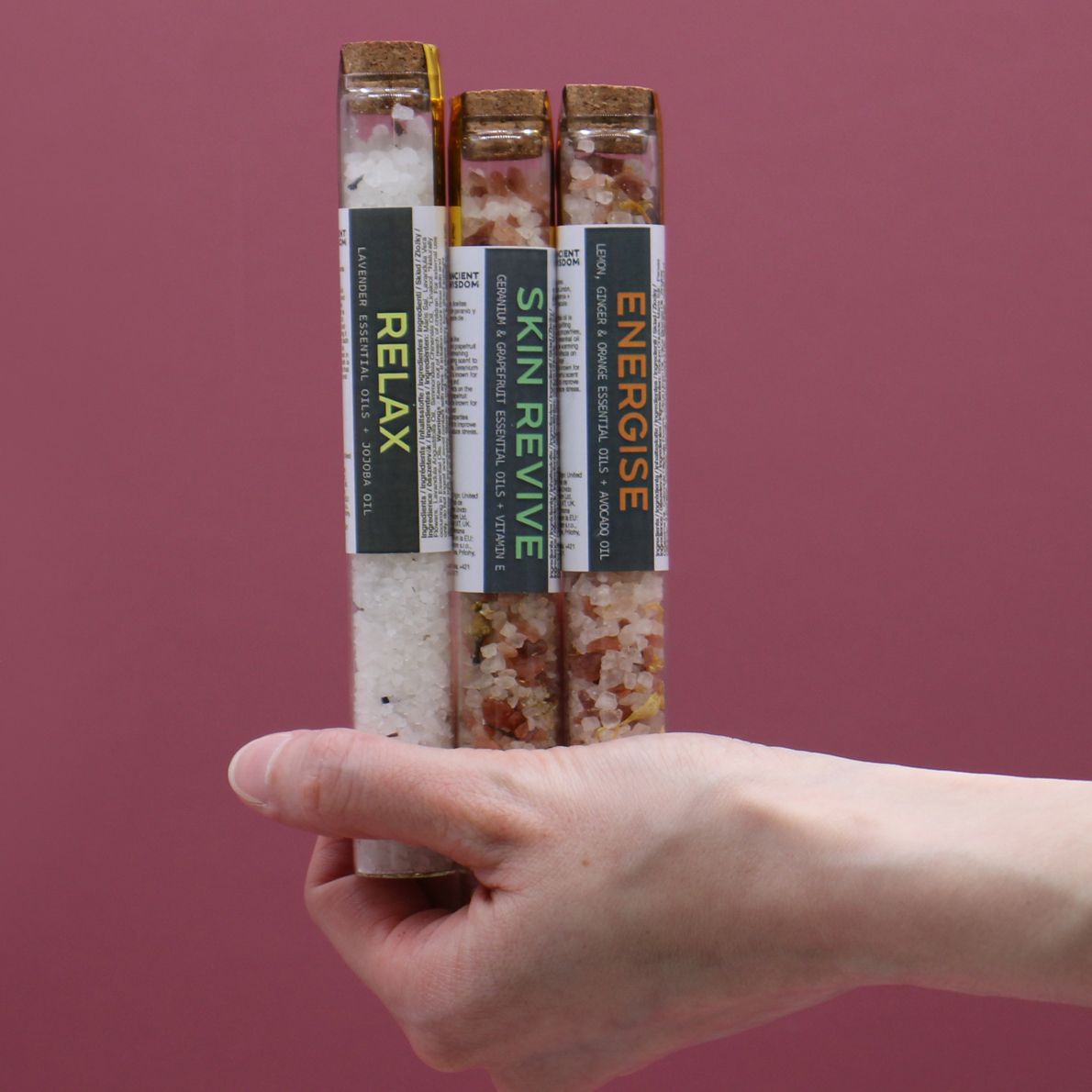 Seven Days of Self Care - Botanical Bath Salt Collection