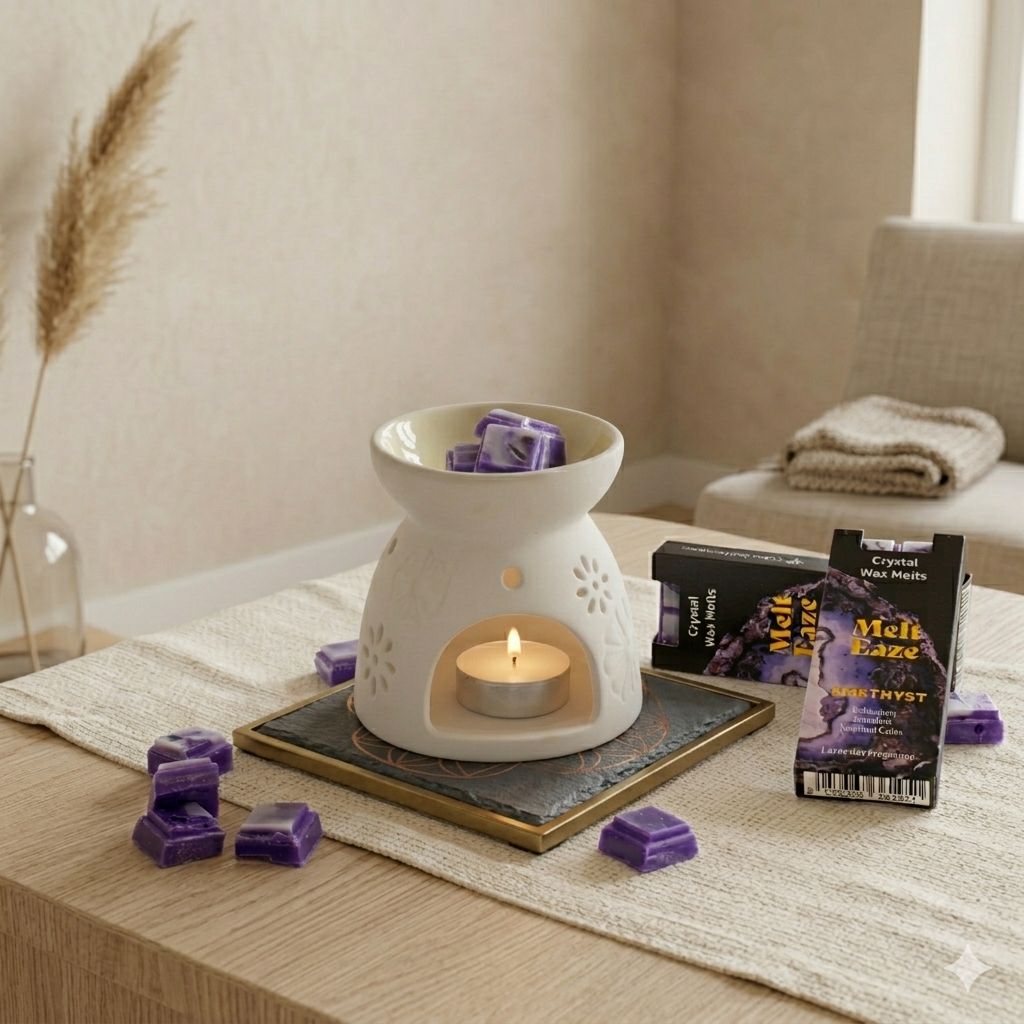 Amethyst Wax Melt Bar  - MeltEaze Lavender