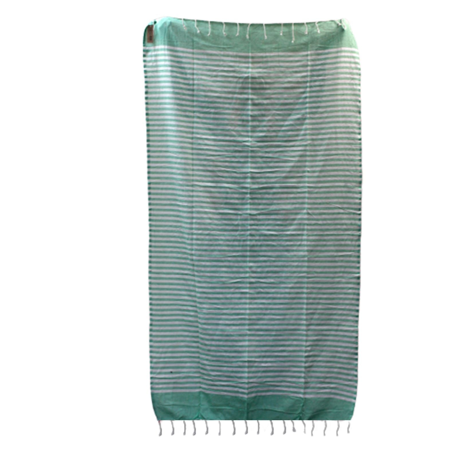 Meadow Green Cotton Pareo Throw