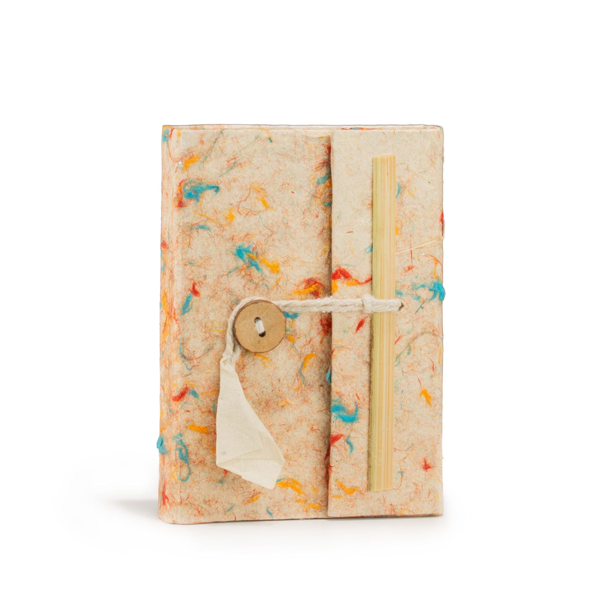 Lokta Mixed Colour Cotton Notebook – Pocket Sized