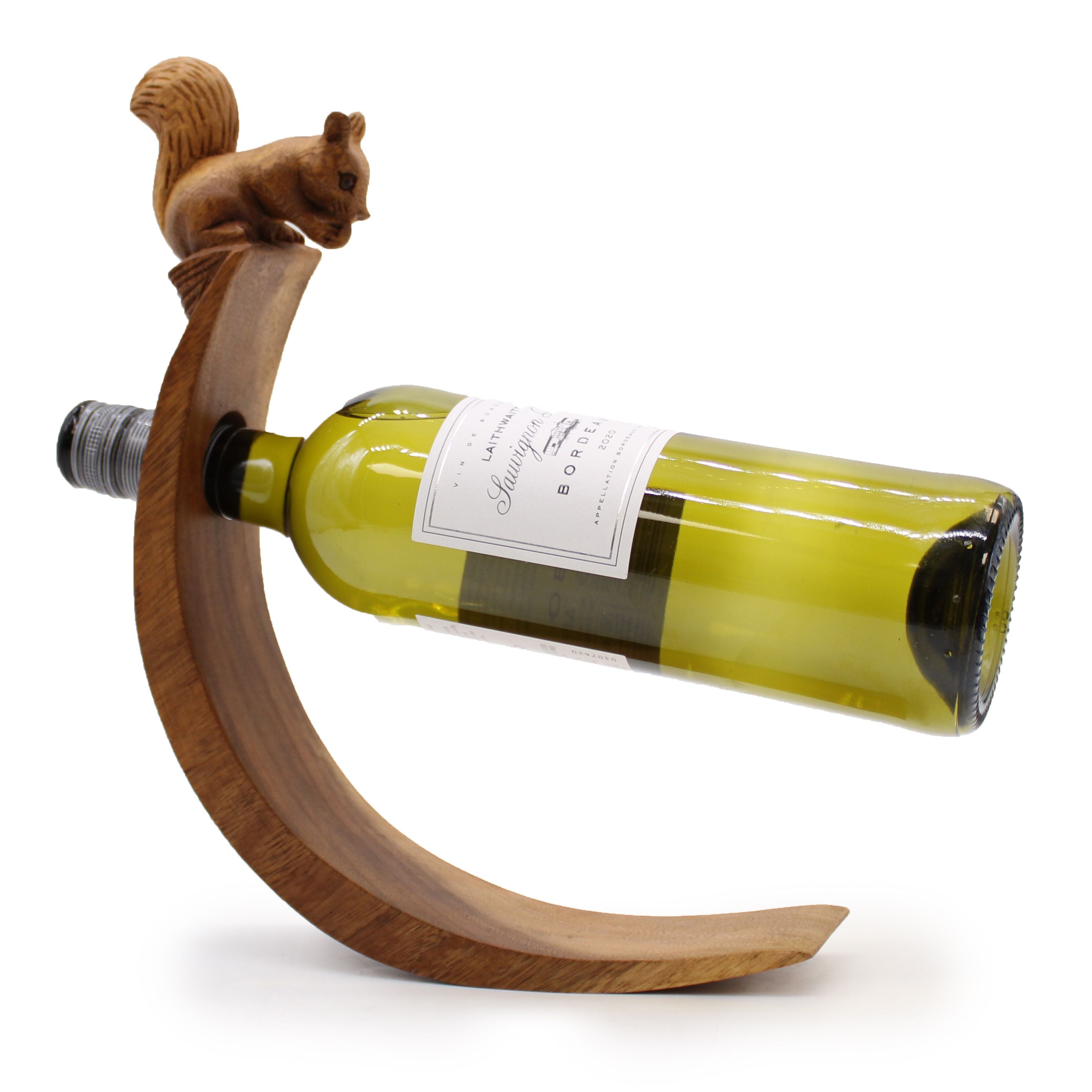 The Woodland Cellar: Balancing Wine Keeper (Squirrel)