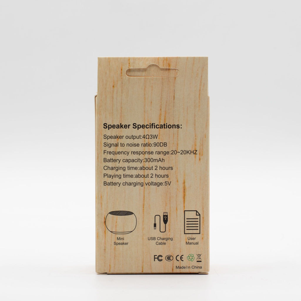 Wooden Pocket Bluetooth Speaker