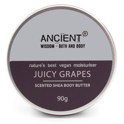 Aromatherapy Shea Body Butter - Juicy Grapes