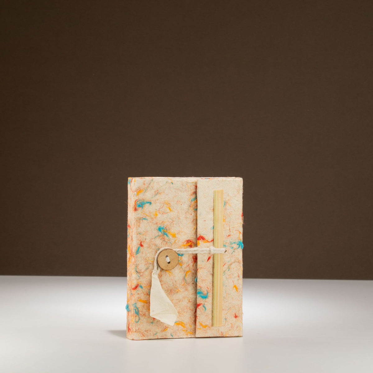 Lokta Mixed Colour Cotton Notebook – Pocket Sized