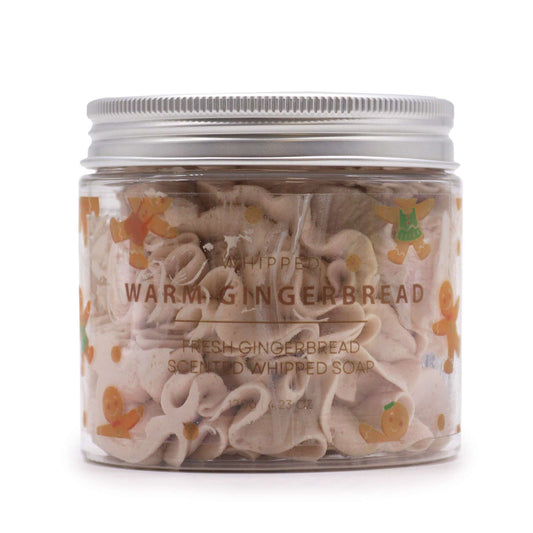 Warm Gingerbread Whipped Soap