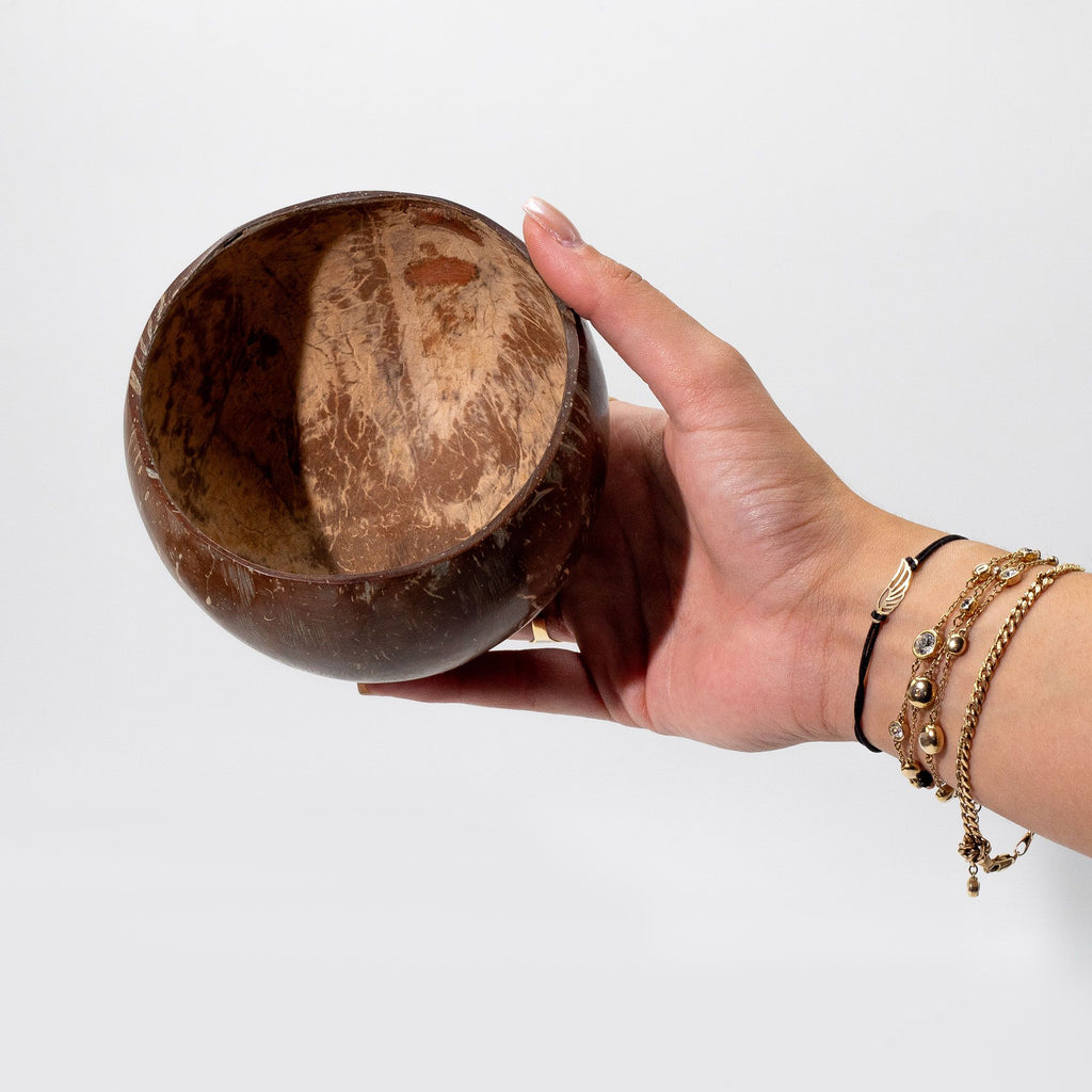 Small Natural Coconut Bowl