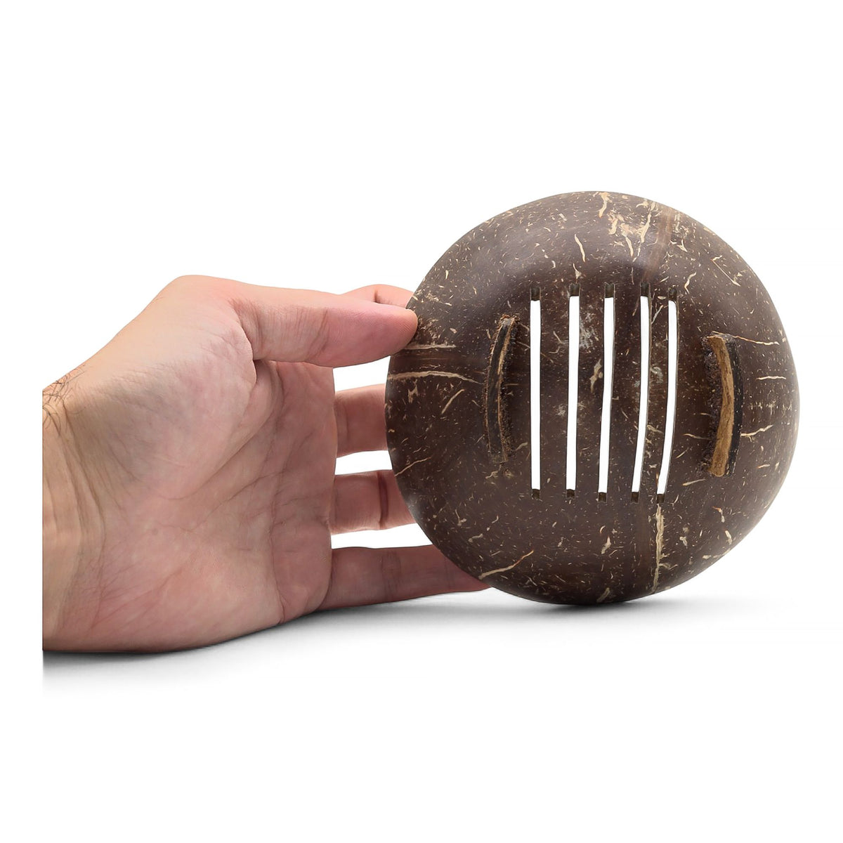 Natural Coconut Soap Dish - Round