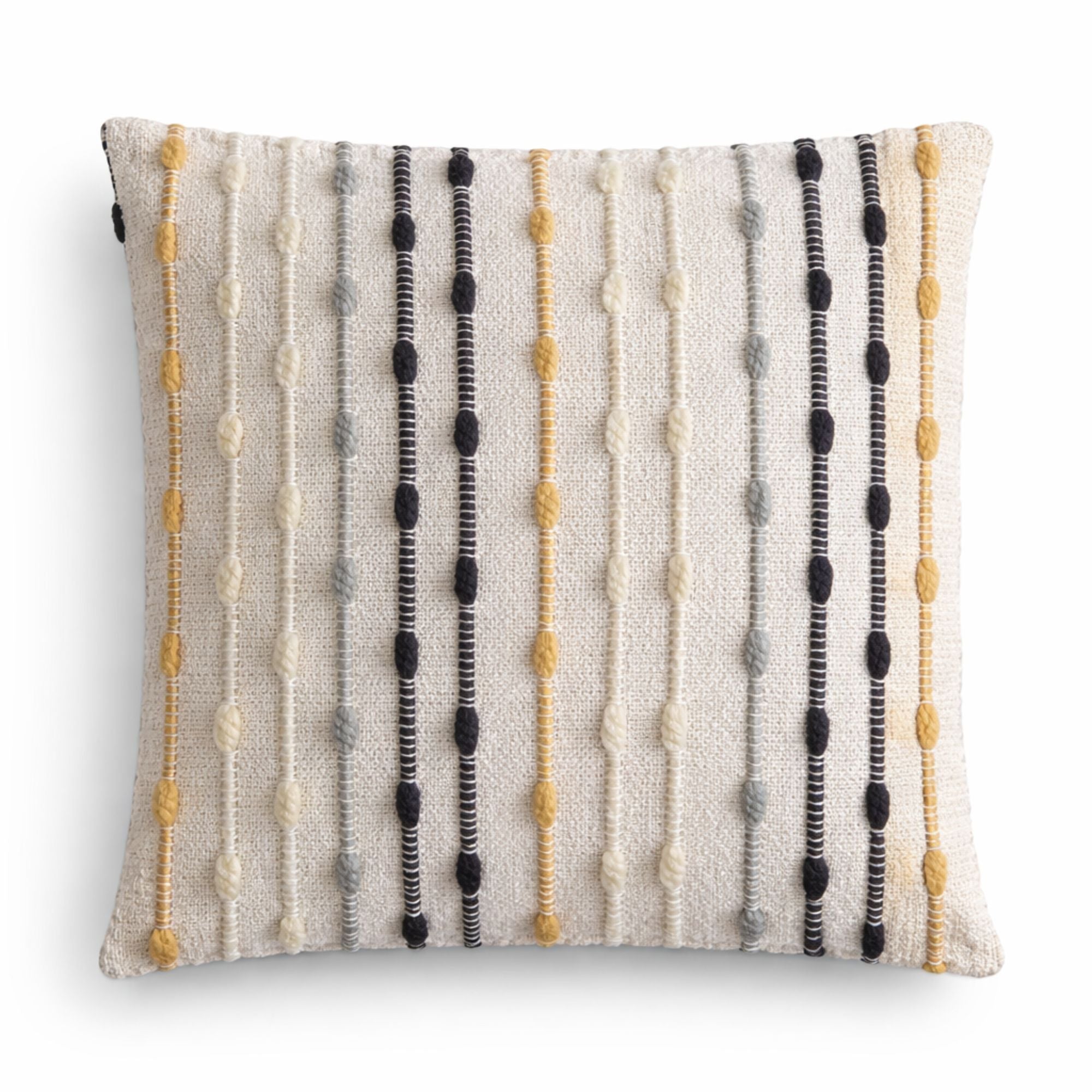 Classic Cushion Cover - Stripes & Knots