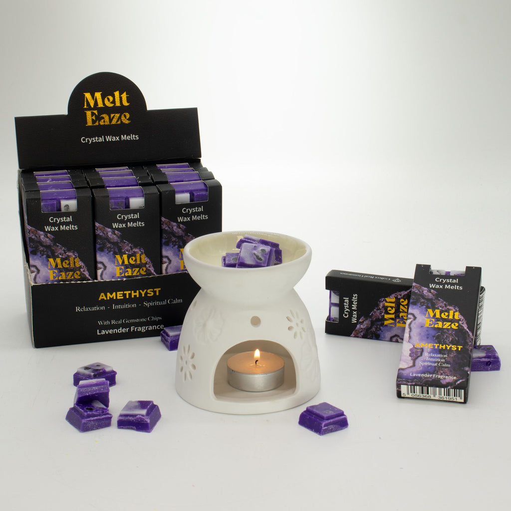 Amethyst Wax Melt Bar  - MeltEaze Lavender