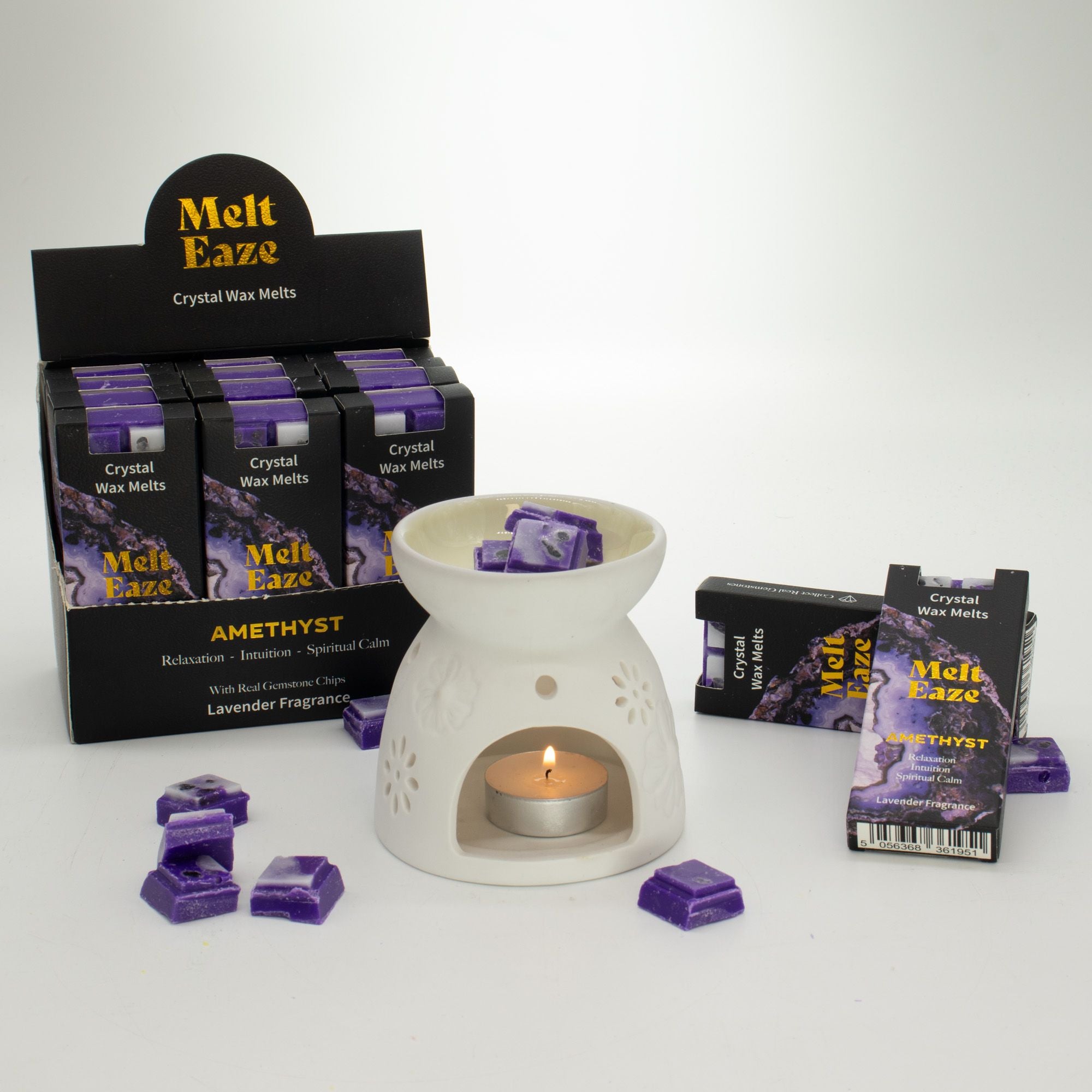 Amethyst Wax Melt Bar  - MeltEaze Lavender