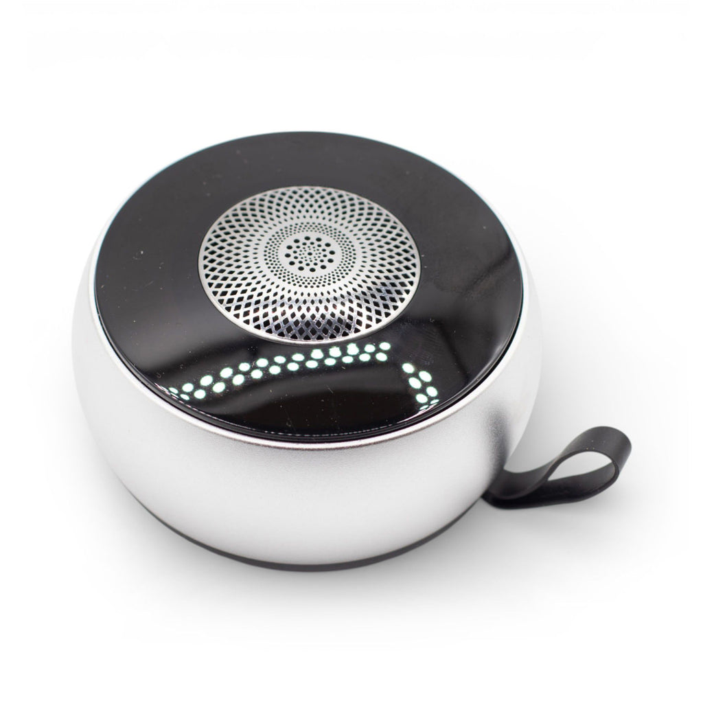 Silver Mandela Lighting Effect Mini Speaker
