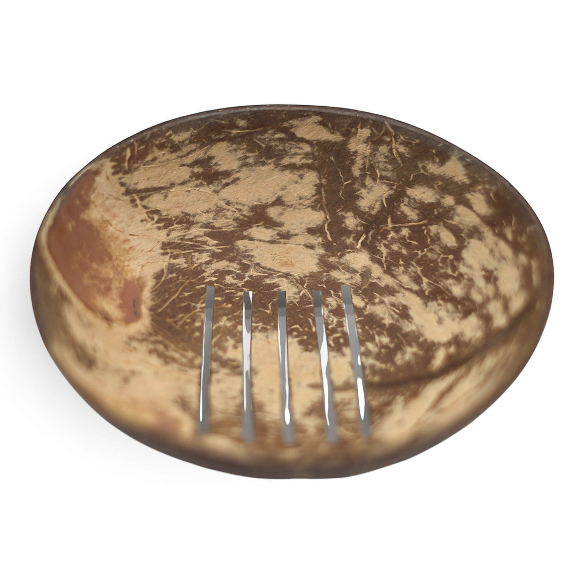 Natural Coconut Soap Dish - Round
