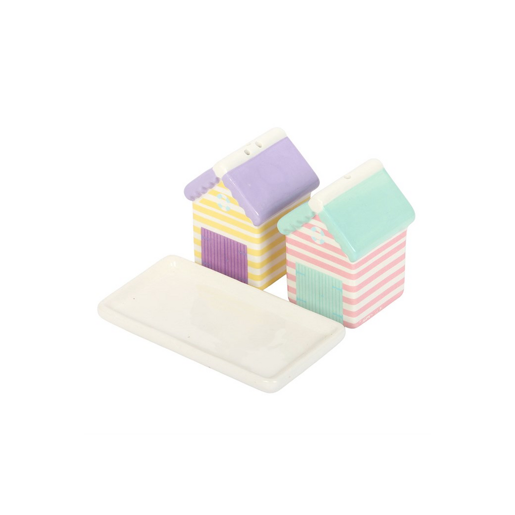 Beach Hut Salt and Pepper Shakers