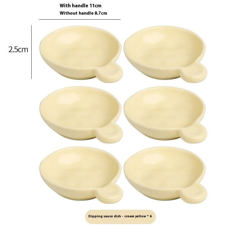 Petal Plates - Set of Six Cute Dishes