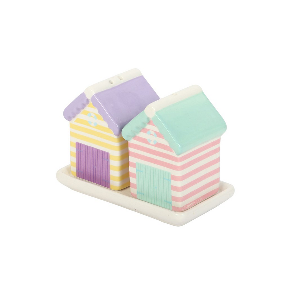 Beach Hut Salt and Pepper Shakers