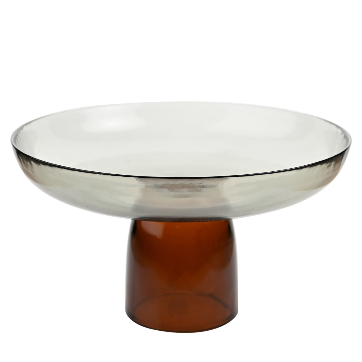 Elevated Glass Bowl - Large